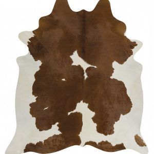 COWHIDE-NAT-BROWNW Cowhide Brown Rug - The Flooring Guys